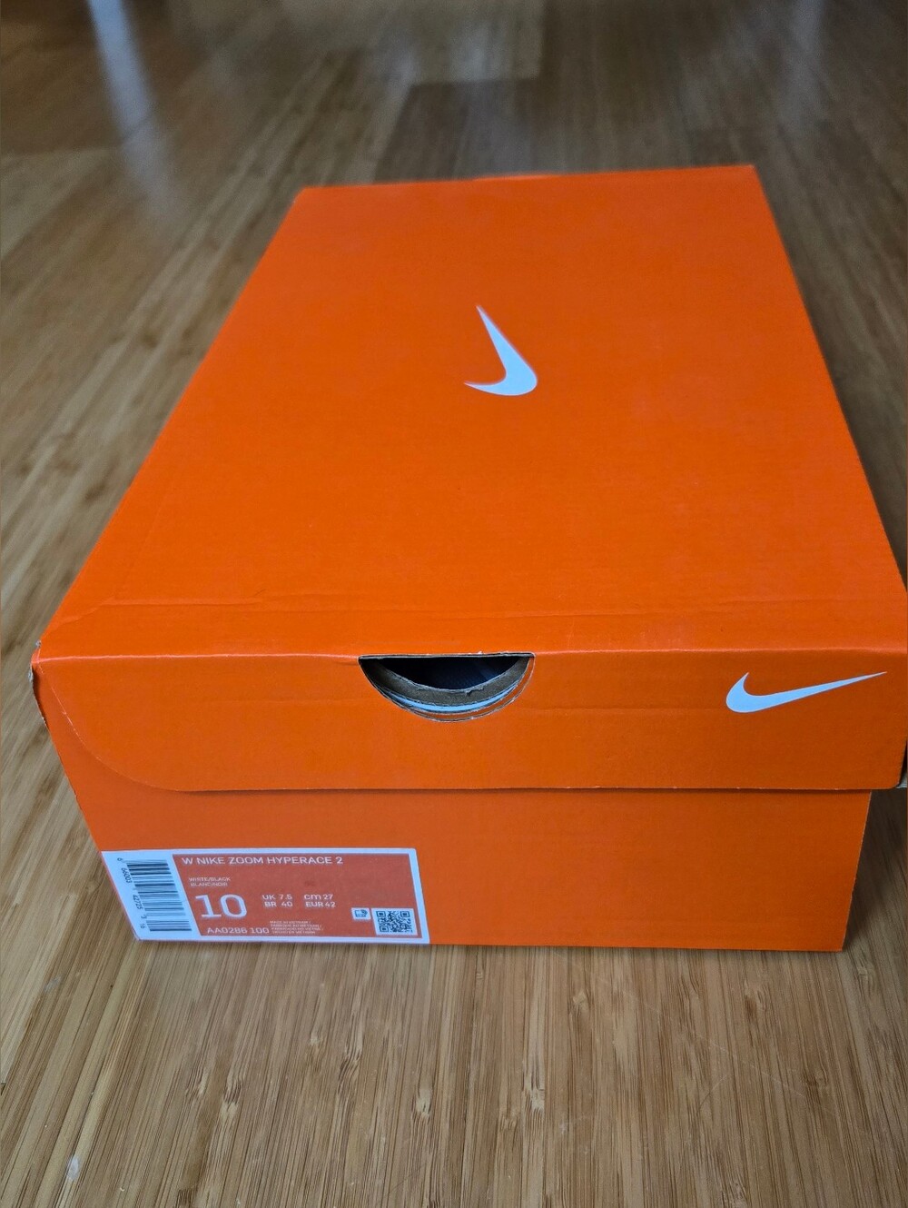 NIB Nike Zoom Hyperace 2 Women's White Volleyball Shoes - Picture 7 of 9